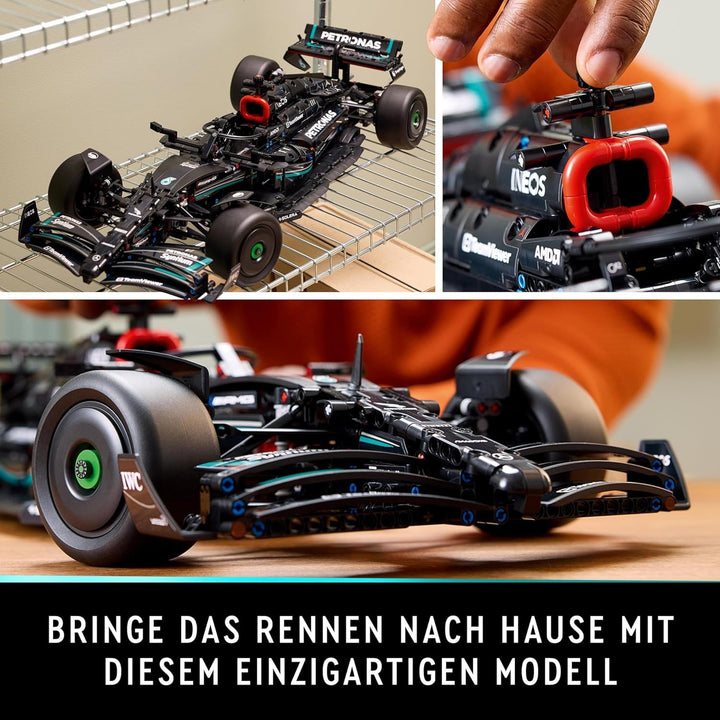 Set de performanță LEGO Technic Mercedes-Amg F1 W14 E pentru adulți, model de mașină de curse la scară, obiecte de colecție pentru casă sau birou, cadouri Formula 1 pentru bărbați, femei 42171