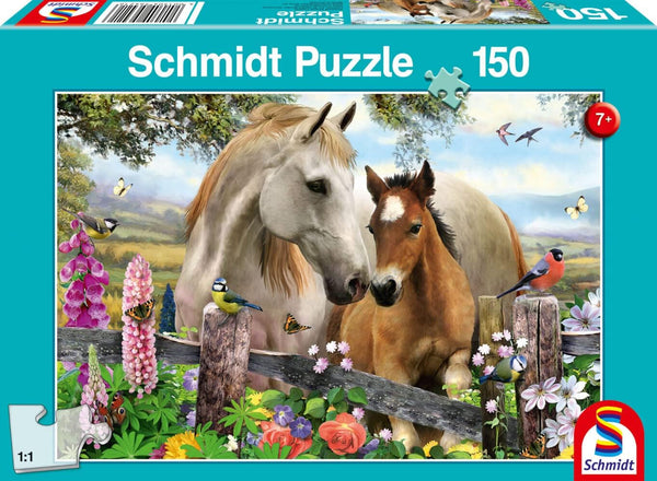 Schmidt Spiele iapă și mânz, puzzle pentru copii 150 piese