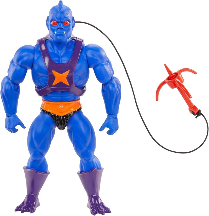 MASTERS of the UNIVERSE Action Figures - Colecție cu He-Man și Skeletor, 14 cm, 16 articulații, ambalaj retro, broșură mini-comic, pentru colecționari și copii de la 6 ani, HKM77
