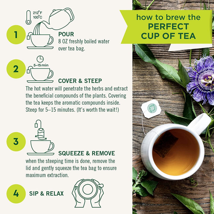 Tea, Organic Peppermint, Soothes Your Belly, Refreshing & Minty, 16 Tea Bags Tea USA Naty Shop