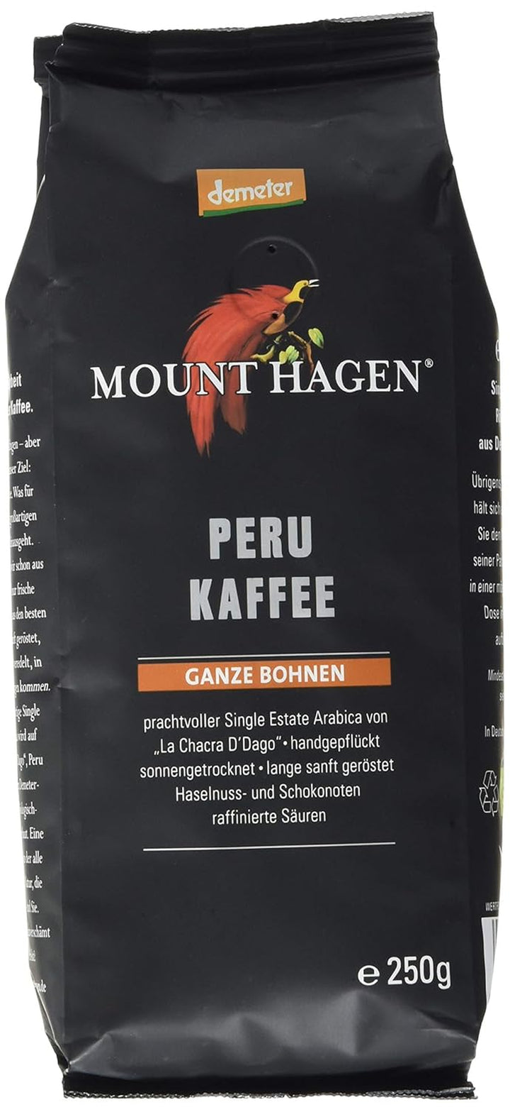 Mounthagen Röstkaffee Peru Ganze Bohne (1 X 250 G)