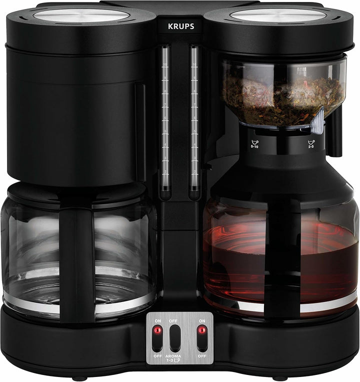 Krups KM8508 Duothek plus aparat de cafea dublu, plastic, 20 Unknown_Modifier, negru