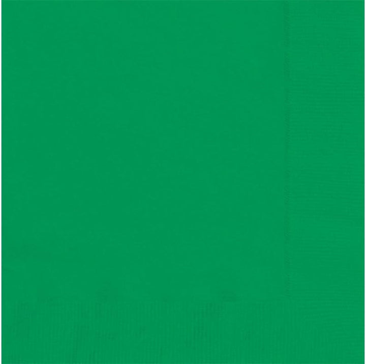 Șervețele de hârtie - 16,5 cm - Verde smarald - Pachet de 20 bucăți
