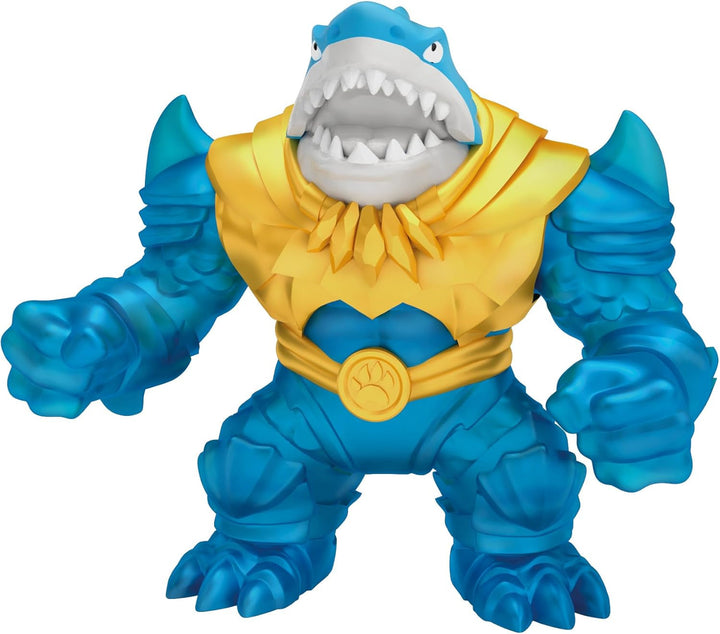 Heroes of Goo Jit To Deep GOO Sea Hero Pack cu Thrash. Figură de acțiune super elastică și extensibilă cu umplutură specială de slime și falcă mobilă