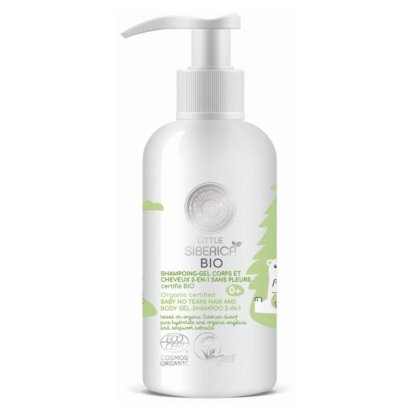 Gel de duș - Șamponare fără mirosuri Corps et Cheveux certifié BIO 250 ml