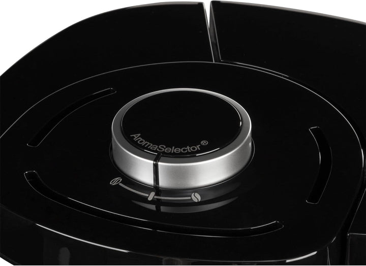 Melitta Look Timer - Cafetieră cu filtru - Ulcior termo - Funcție temporizator - Stop picurare - 10 cești - Negru (1025-18)