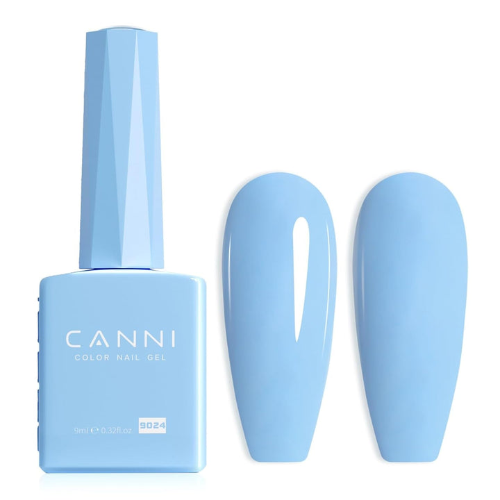 Ojă gel CANNI, semipermanentă, violet închis, ojă, gel UV, se detașează prin înmuiere, manichiură