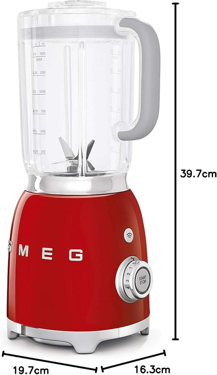 Smeg BLF01RDEU Mixer, Rot