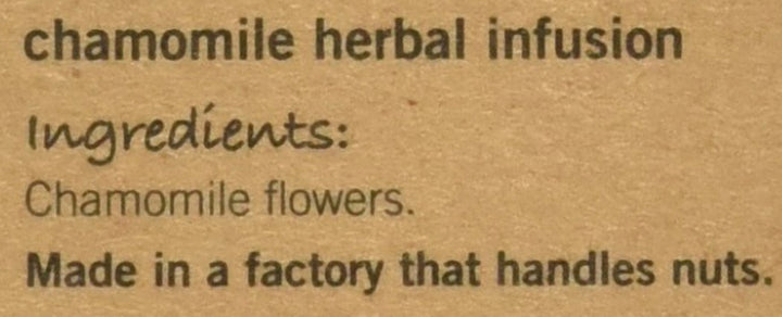 Chamomile Flowers Made with Whole Flowers (15 Count) Tea USA Naty Shop