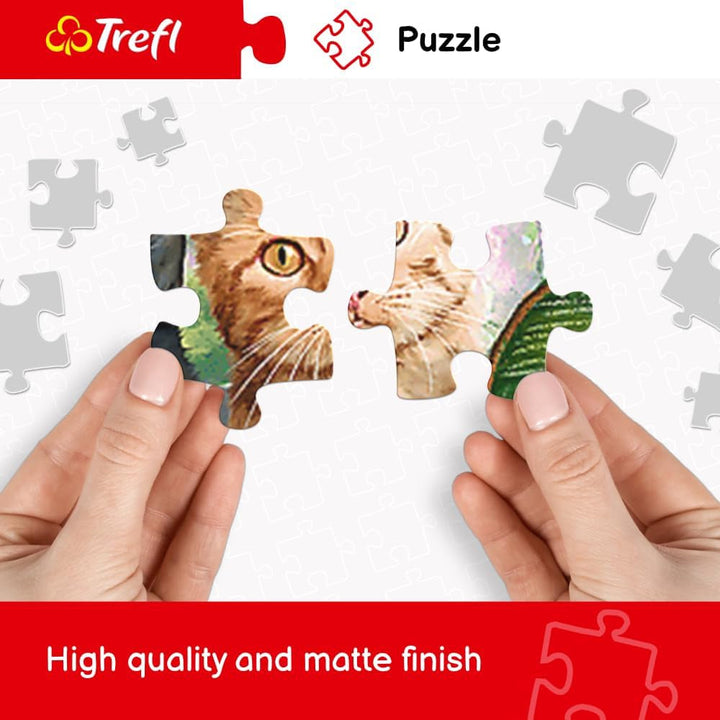 Trefl TR26163 Val di Funes, Dolomiți, Italia 1500 piese, calitate premium, pentru adulți și copii de la 12 ani Puzzle, multicolor