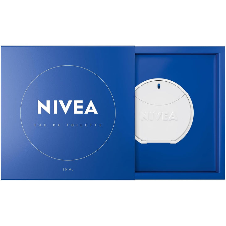 NIVEA Creme Eau De Toilette, Parfum cu aromă emblematică, parfum unisex proaspăt și delicat într-o sticlă de parfum (30 ml) (Pachet de 2)