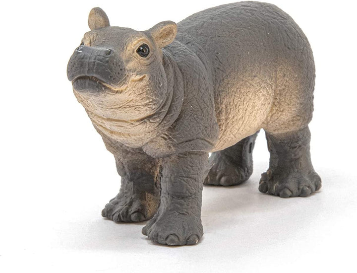 Schleich 14831 Hippopotam tânăr, pentru copii cu vârsta peste 3 ani, WILD LIFE - figurină de joacă