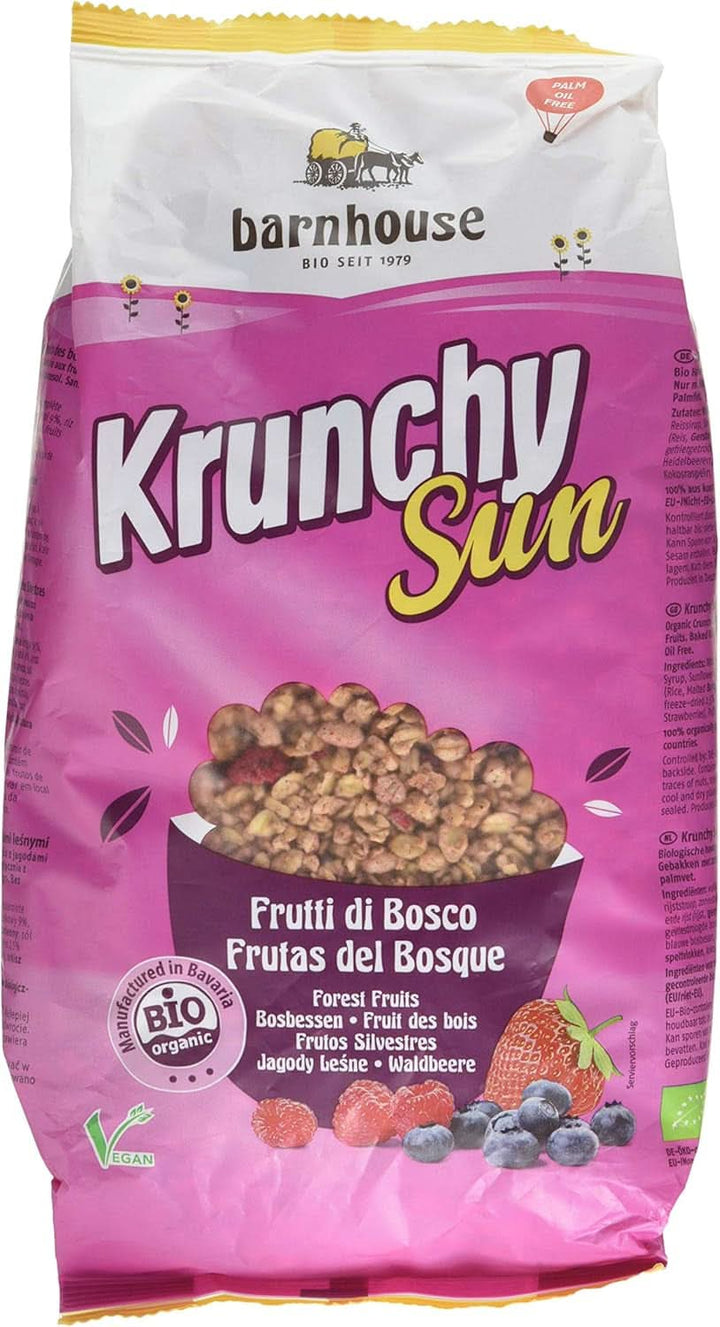 Barnhouse Muesli Krunchy Sun Fruits, 750 grame