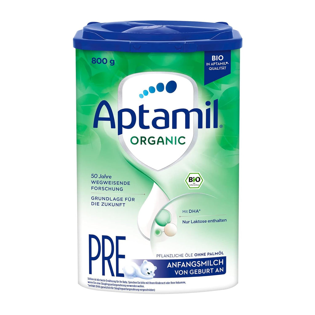 Aptamil Organic 2 - Lapte praf organic de continuare după luna a 6-a, cu Omega 3, 800 grame