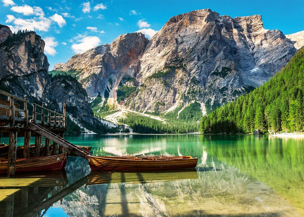 Ravensburger Puzzle 12000363 1000 piese - Pragser Wildsee, Dolomiți, Tirolul de Sud - puzzle jigsaw pentru adulți și copii cu vârsta de 14 ani și peste, puzzle cu motiv de peisaj, [Exclusiv pe Amazon]