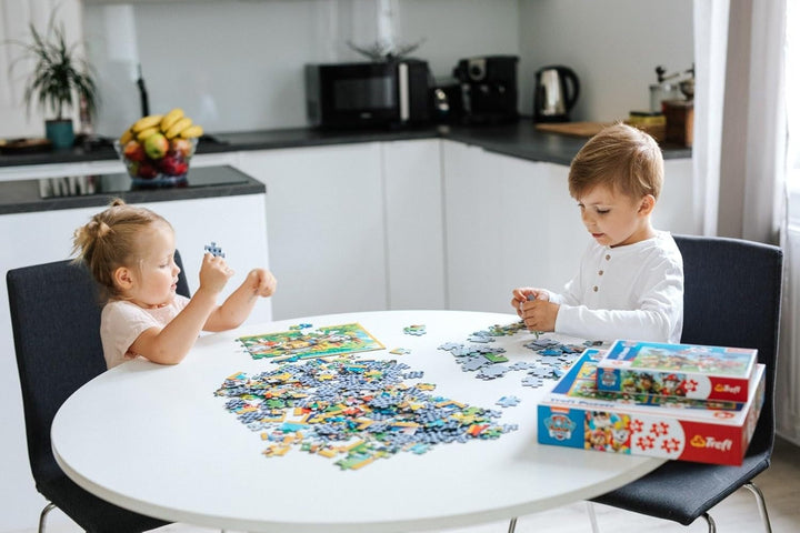 PAW Patrol, puzzle 4 în 1 (puzzle pentru copii)