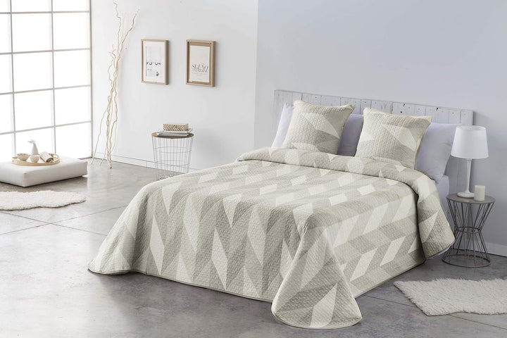 VIALMAN Sofia 30 Bouti Plapumă ușoară pentru pat dublu | dimensiune plapumă 250 X 270 cm, gri