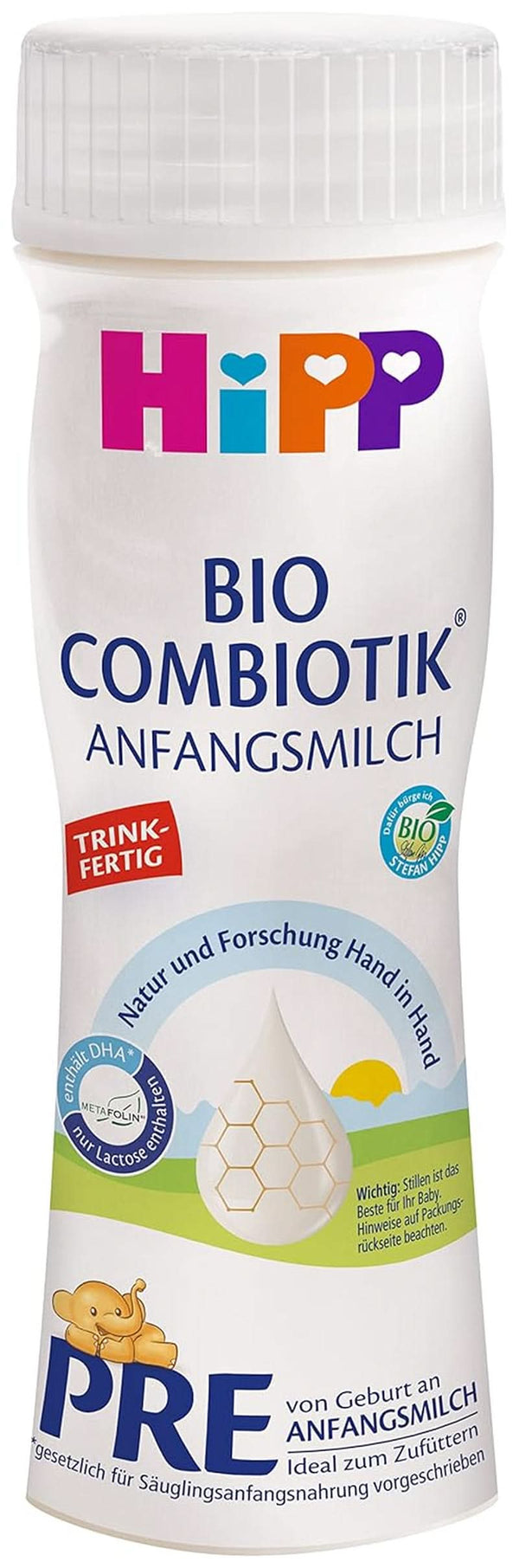 Hipp Bio Milchnahrung PRE BIO Combiotik, 4Er Pack (4 X 600G), Fish