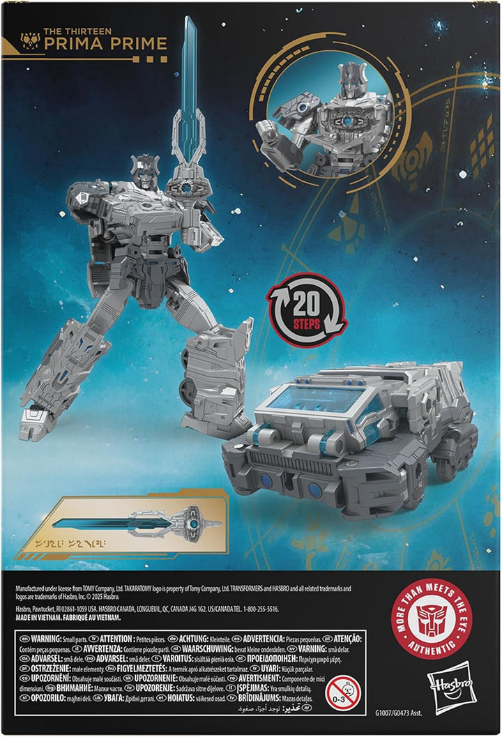 Transformers Age of the Primes Voyager Class the Thirteen Prima Prime, figură de acțiune transformabilă