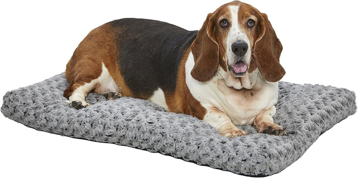Pat pentru animale de companie model 40618-SGB, Ombré Swirl, confortabil, lungime 46 cm, pentru câini/pisici de talie mică; Mocha