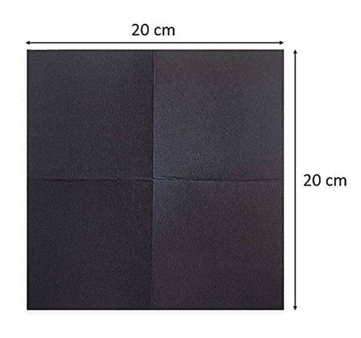 Șervețel Coktail 20 X 20, 2 straturi, 1/4 fold, 100 șervețele, punta-punta, ciocolată