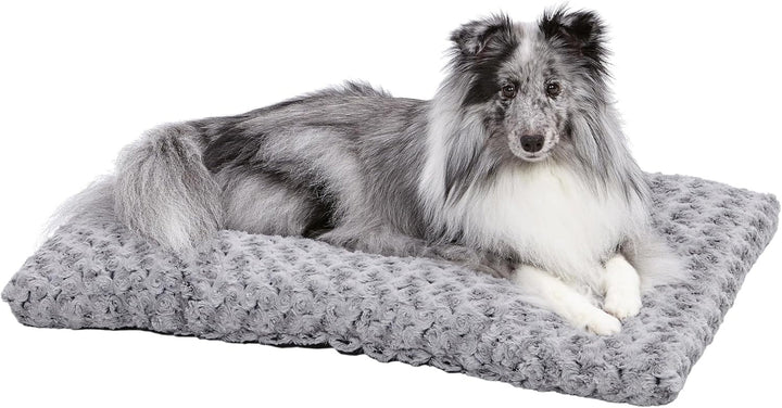 Pat pentru animale de companie model 40618-SGB, Ombré Swirl, confortabil, lungime 46 cm, pentru câini/pisici de talie mică; Mocha