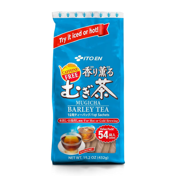 Mugicha Roasted Barley Tea, 54 Count Tea Bags, Caffeine Free Tea USA Naty Shop Default Title