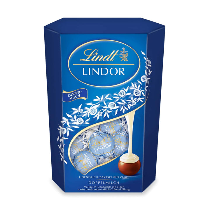 Lindt Schokolade LINDOR Kugeln Pistazie | 500 G | Ca. 40 Kugeln Vollmilchschokolade Mit Zartschmelzender Pistazien Füllung Im Süßen Cornet | Pralinen Geschenk | Schokoladen Geschenk