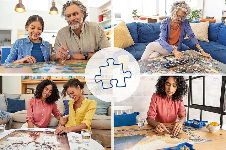 Ravensburger puzzle pentru copii - 13698 Magical Unicorns - Unicorn puzzle pentru copii cu vârsta de 6 ani și peste, Cu 100 de piese în format XXL, Include broșură de colorat