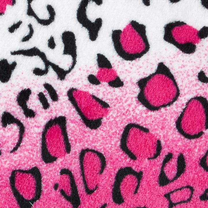 Home Must Haves Pătură de pat Queen/King Zebra Giraffe Safari Animal Print, pentru toate anotimpurile, foarte moale, caldă, pentru canapea, canapea, aruncare, plapumă, dimensiune pat, roz, poliester, leopard roz