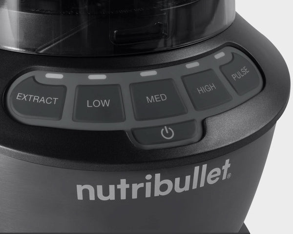 Nutribullet Full Size Blender, Elektrischer Mixer, Multifunktionaler Stabmixer, Professioneller Mixer, 1000 Watt Leistung, 1,6L Becher, Grau, NBF450DG