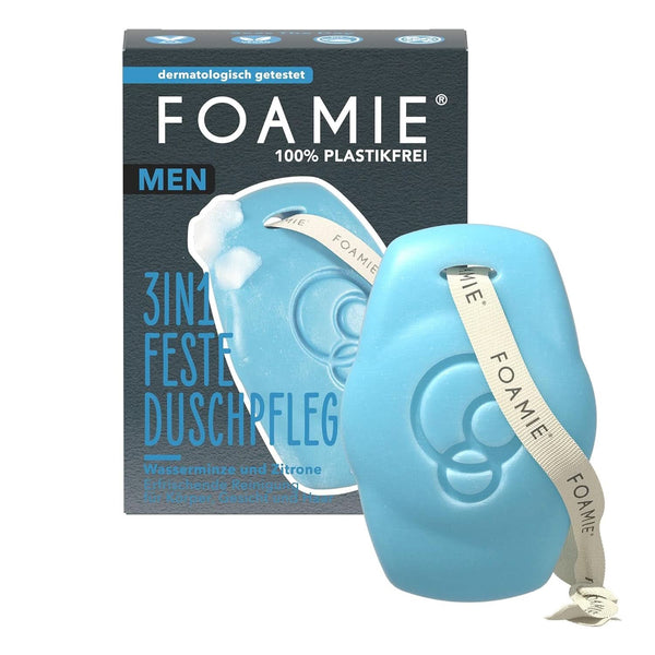 Foamie, Gel de duș, sapun și șampon solid, 3 in 1, 90 grame