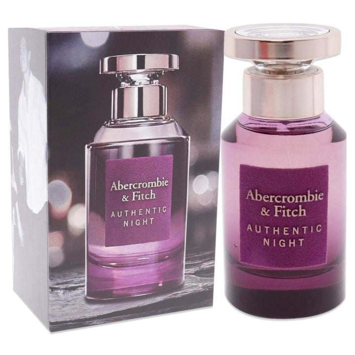 Abercrombie & Fitch Authentic Night Eau de Parfum Spray pentru Femei 50ml