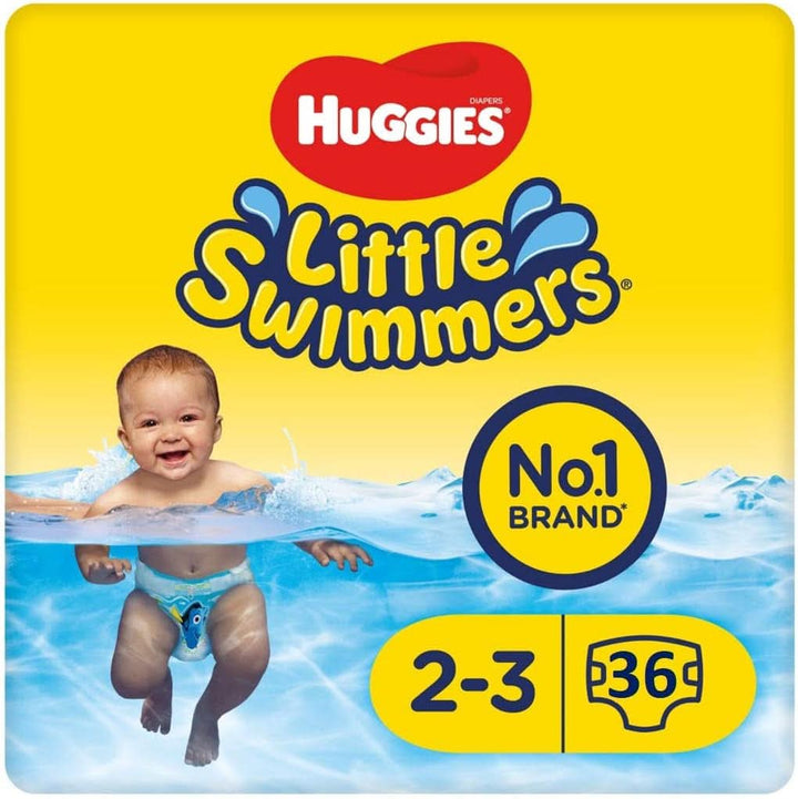 Huggies Little Swimmers Einweg-Schwimmwindeln, Größe 2-3 – 36 Hose Total