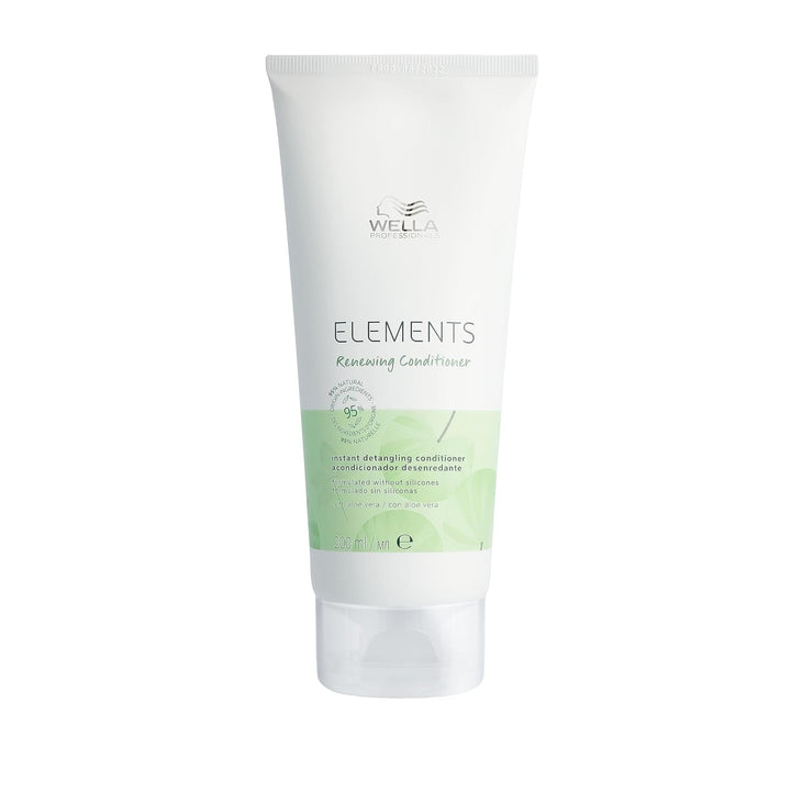Wella Professionals Elements - îngrijire naturală pentru păr uscat, deteriorat și scalp sensibil - balsam, mască și spray fără clătire cu antioxidanți și esență de măsline Masca de par Naty Shop Balsam 200ml