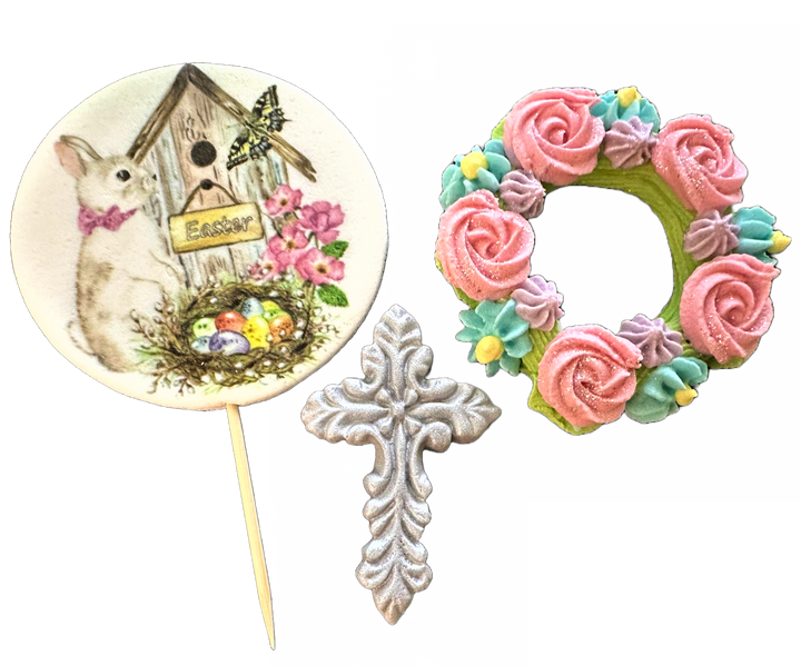 Decoratiune comestibila din zahar, Paste - Nati Shop