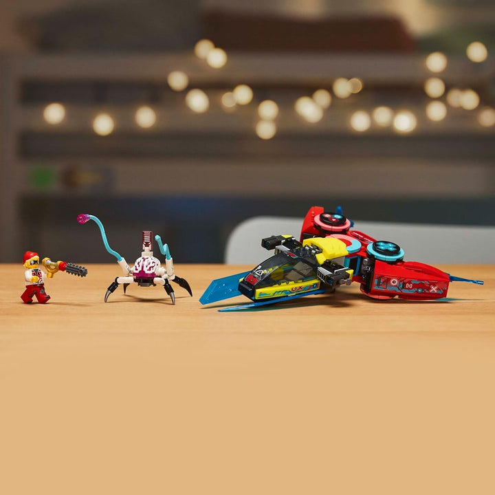 Controller de joc video LEGO Dreamzzz Coopers Flying, jucărie fantastică, set de joc video 2 în 1 cu minifigurină și păianjen, cadou pentru fete și băieți de la 7 ani 71489
