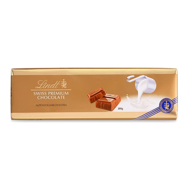 Lindt Schokolade Vollmilch Extra | 300 G Tafel | Aus Feinster Vollmilch-Schokolade | Schokoladentafel | Schokoladengeschenk