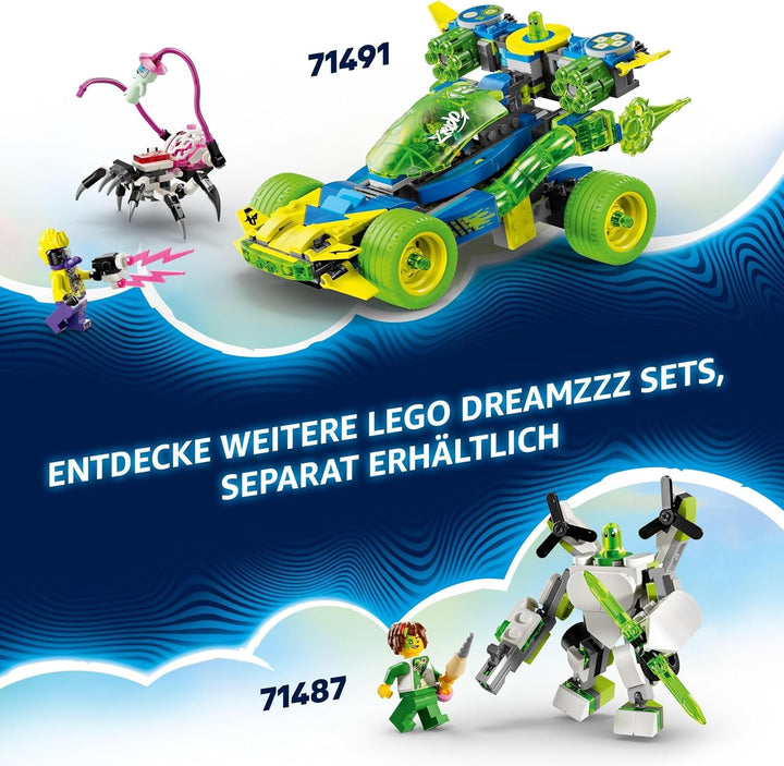 LEGO Dreamzzz Z-Blob's Robot and Vehicle Adventure, 20-in-1 Toy Mech, pentru fete și băieți, copii cu vârsta de peste 7 ani, Playset Fantasy cu Mateo Minifigure, 20 versiuni de Z-Blob 71487