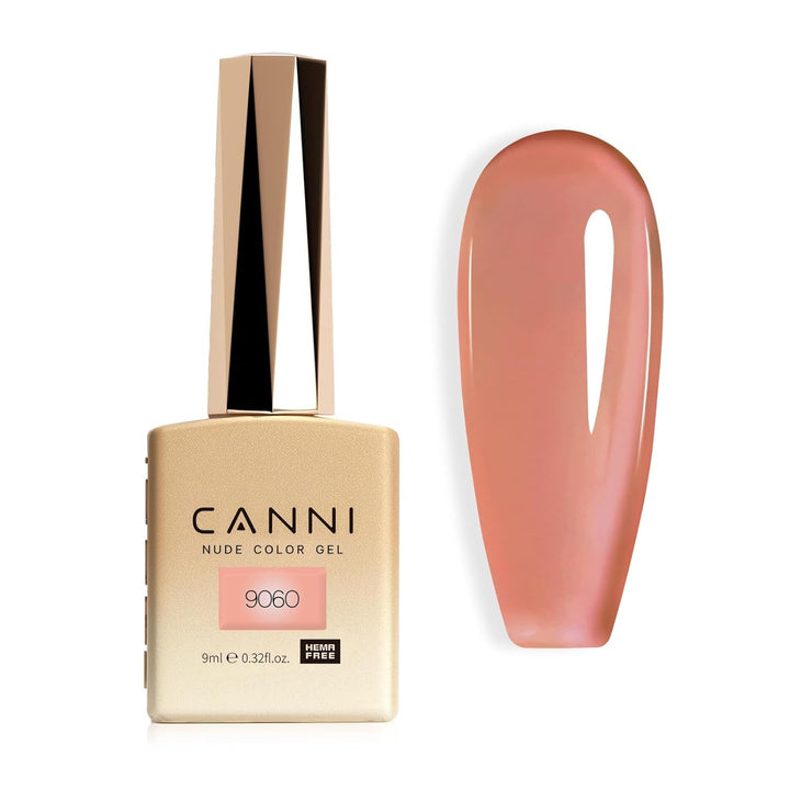 Ojă gel CANNI, semipermanentă, violet închis, ojă, gel UV, se detașează prin înmuiere, manichiură