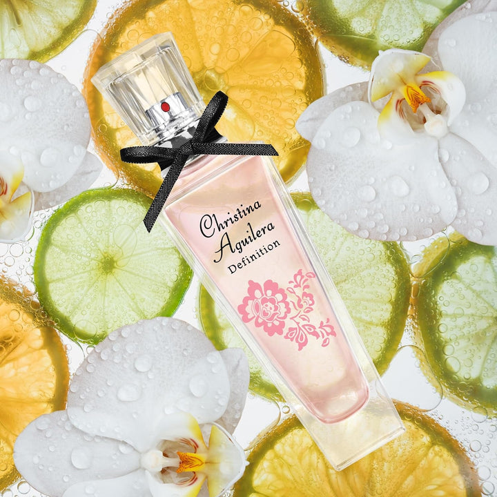 Christina Aguilera - Definition Eau De Parfum, Parfum ușor, Cu mandarină, orhidee și chihlimbar, Note florale și citrice, Parfum răcoritor, Ideal pentru vară, Parfum pentru femei - 30 ml