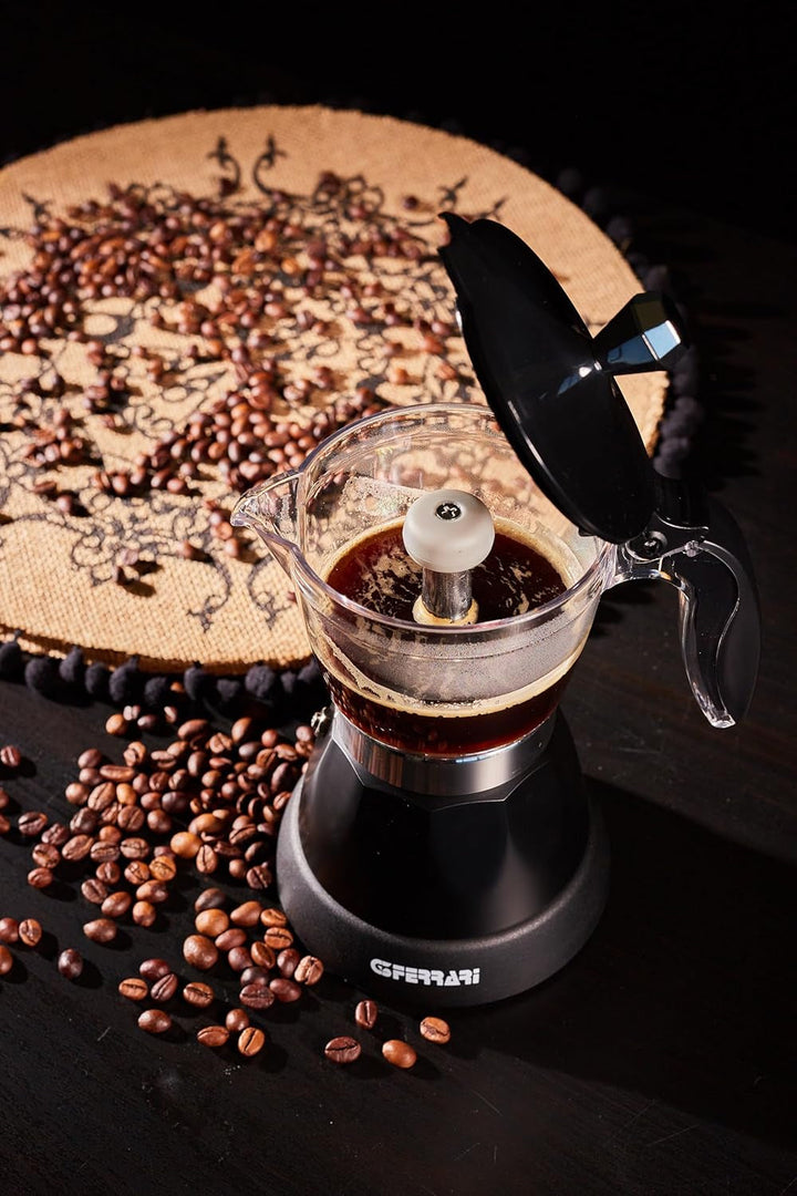 G3 Ferrari G10028 Espressoare electrică Bonjour Pentru 3 cești Cu funcție de menținere la cald