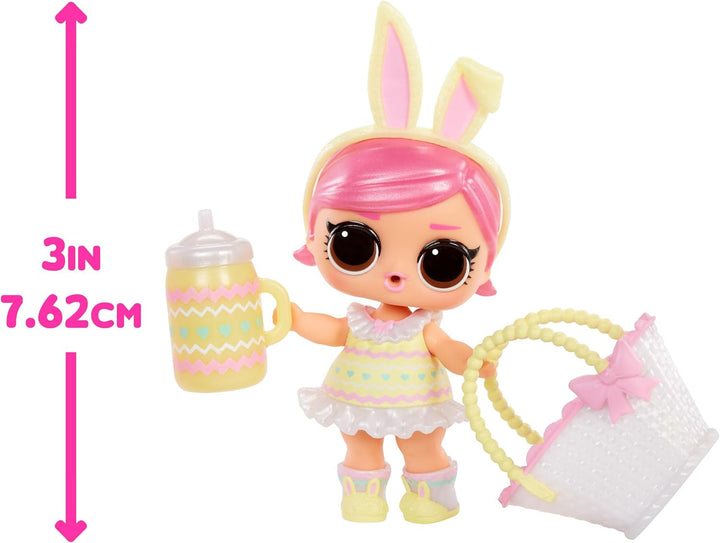L.O.L. Surprise! 523963-EUC Pastel Party Hops Tot-1 Ediție specială 6 surprize, inclusiv modă și accesorii magice de primăvară, două păpuși de colecționat, pentru copii de 4 ani și peste