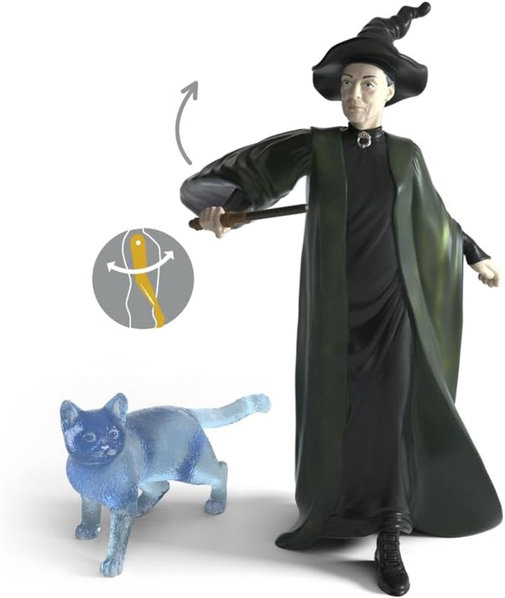 Schleich 42682 Profesorul Mcgonagall & Patronus, De la 6 ani, HARRY POTTER - Figurină de joacă, 16 X 11 X 18 cm