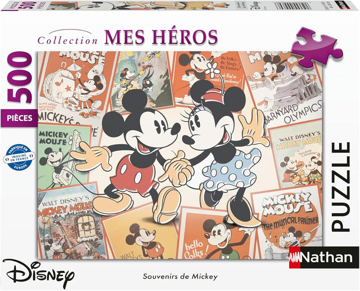 Ravensburger 12000969 Nathan Mickey Mouse puzzle jigsaw pentru adulți