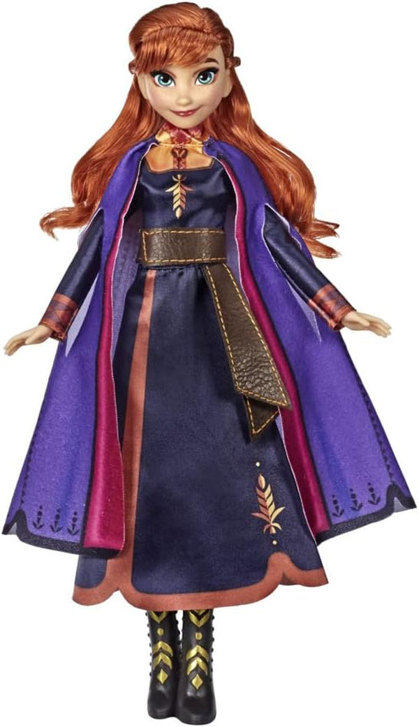 Hasbro Ice Queen Singing Anna păpușă cu muzică în rochie violet la Disney's The Ice Queen 2, jucărie pentru copii de la 3 ani 57237830 Multicolor