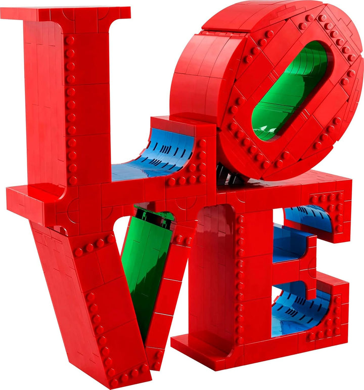 LEGO Art Love, set de construcție pentru adulți, decorațiuni pentru casă, cadou de Ziua Îndrăgostiților și Ziua Mamei, cadou pentru femei și bărbați, activitate creativă pentru iubitorii de artă și design 31214