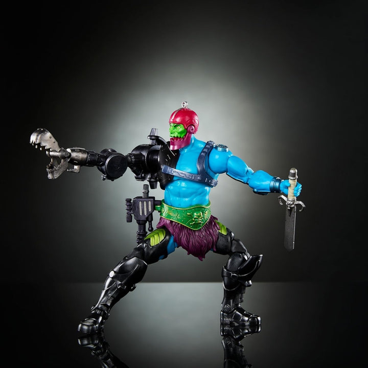Masters of the Universe Masterverse Masterverse New Eternia Trap Jaw Action Figure, Deluxe Collectible Figure With 30 Movement Points And Several Accessories, Motu Toy, HYC47
