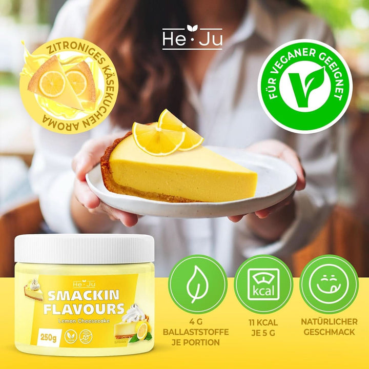 He-Ju Pudră aromatizantă Lemon Cheesecake, 250 grame