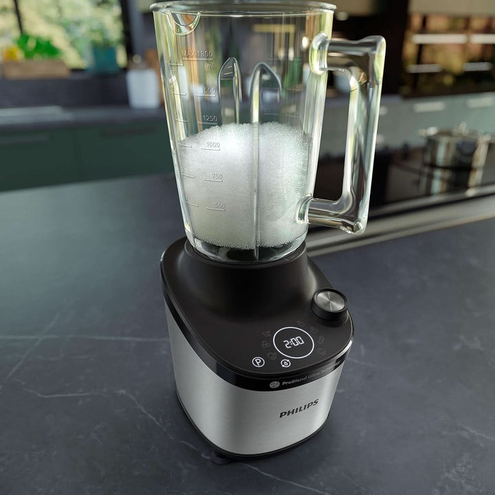 Blender PHILIPS Seria 7000 HR3760/00, 2l, 1500W, 12 trepte viteza, negru